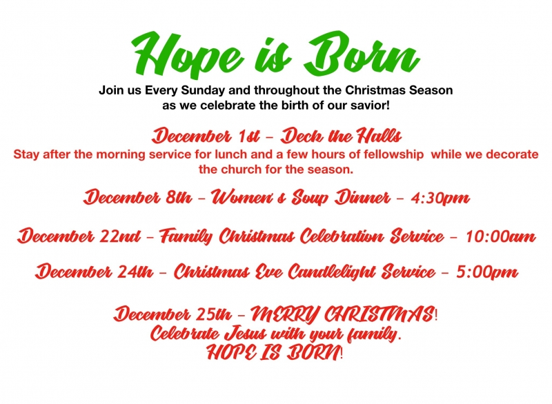 Hope is Born 2019